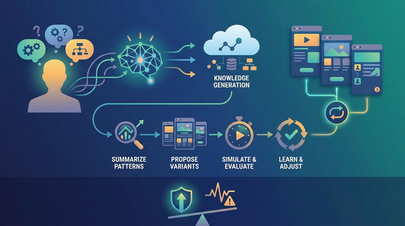 AI: From understanding to generating knowledge, iteratively.